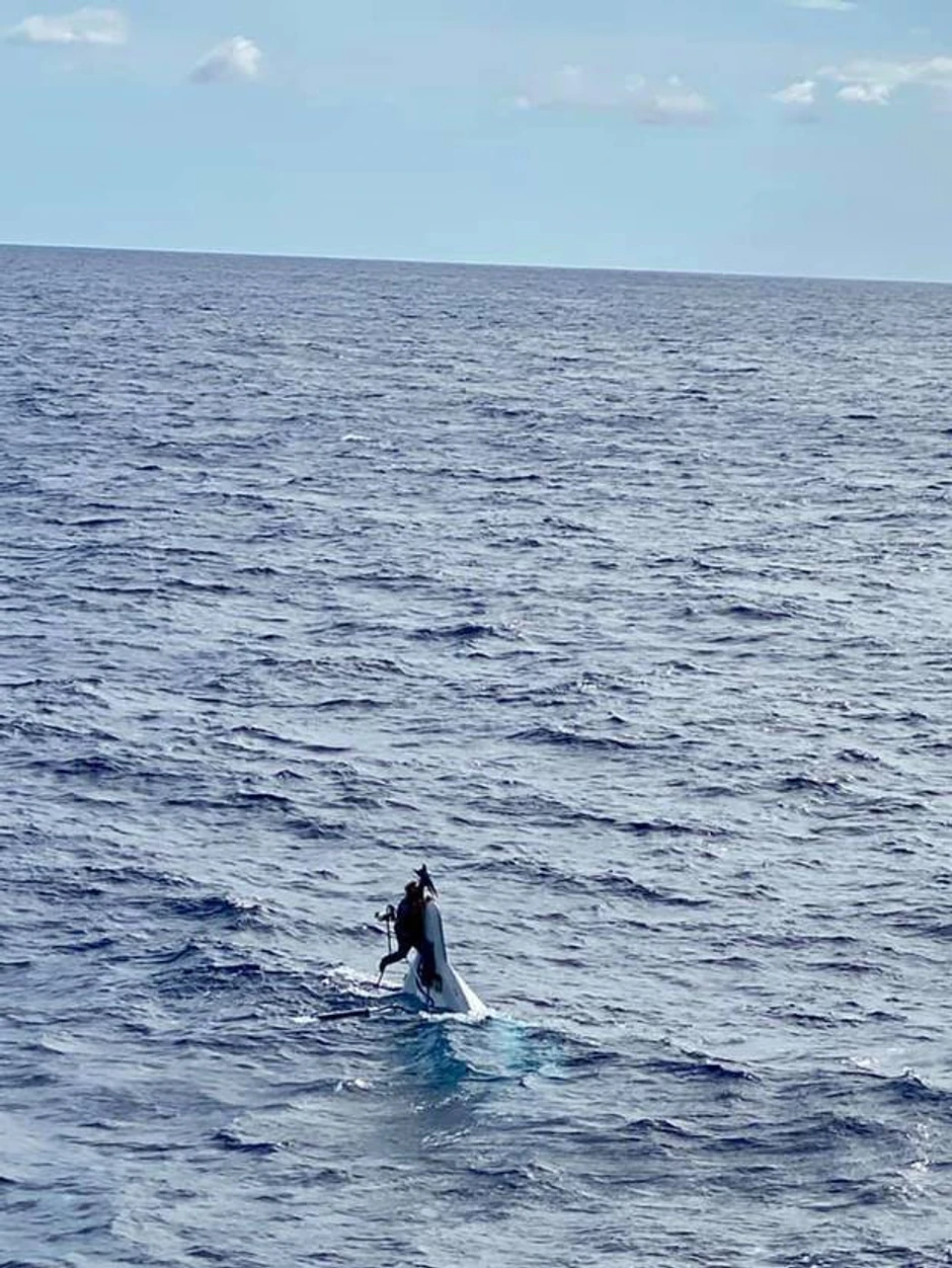 Ostaci broda u oeanu