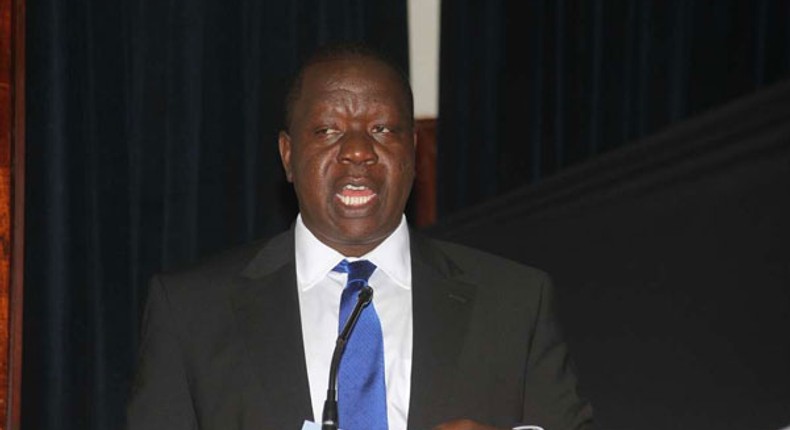 Interior Cabinet Secretary Dr Fred Matiang'i