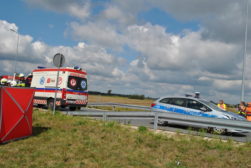 Tragiczny wypadek w Łódzkiem. Zginął Inspektor Transportu Drogowego