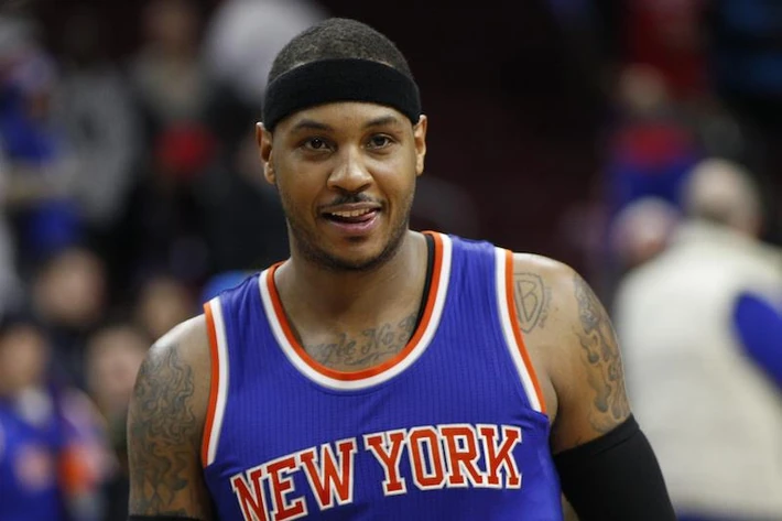 25. Carmelo Anthony (koszykówka) - 30,5 mln dolarów