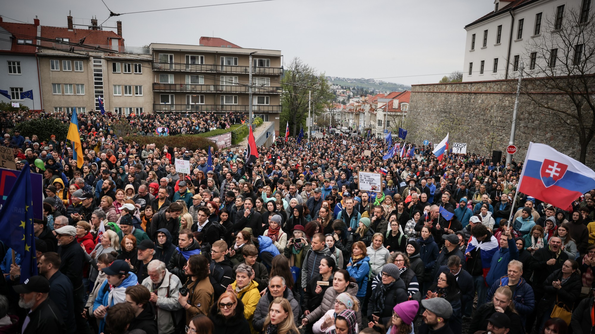 Protest v Bratislave, 14. apríla 2026