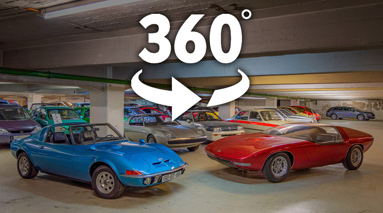 Mostantól online: “Prototípusok és tanulmányautók”, “A legendás 60-as évek” és a “Túraautók” / Fotó: Opel