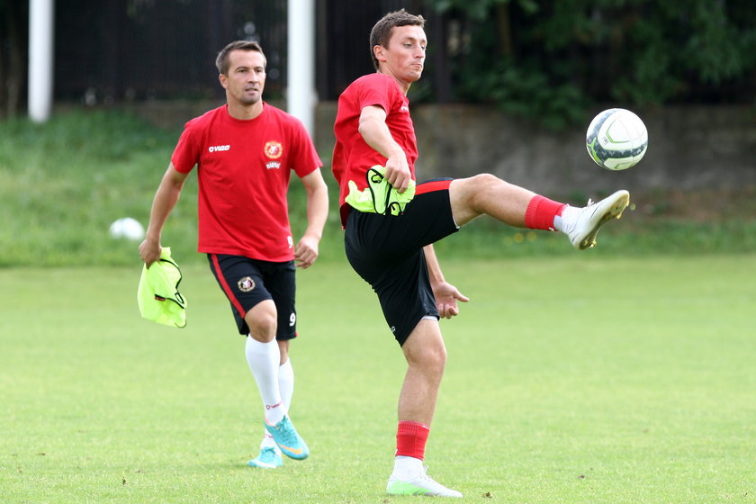 Trening zespołu Widzewa Łódź