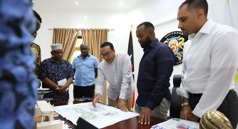 Tourism CS Najib Balala with Mombasa Governor Hassan Joho during a past meeting