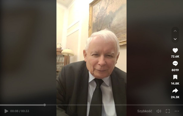 Jarosław Kaczyński na TikToku