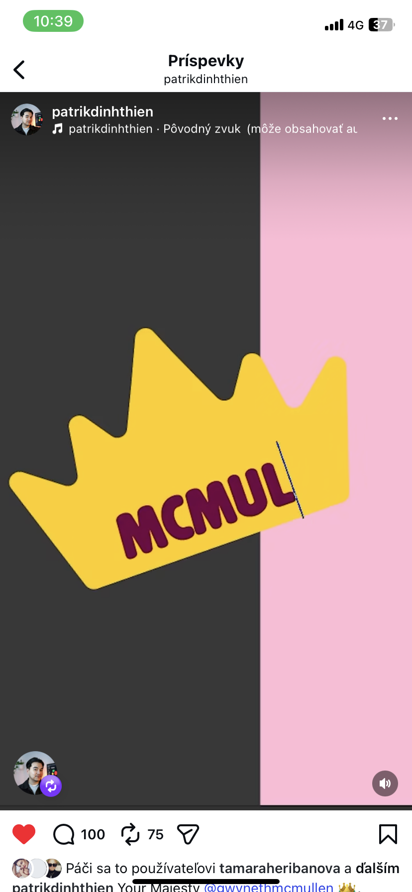 Návrhy na merch pre Gwen McMullen od grafického dizajnéra.