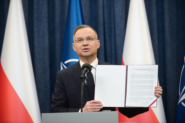 Andrzej Duda pokazał list, który wystosował do przywódców państw NATO