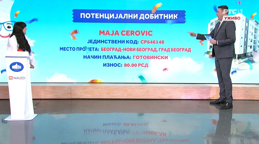 Pobednici Maja Cerović i Marko Gatalo