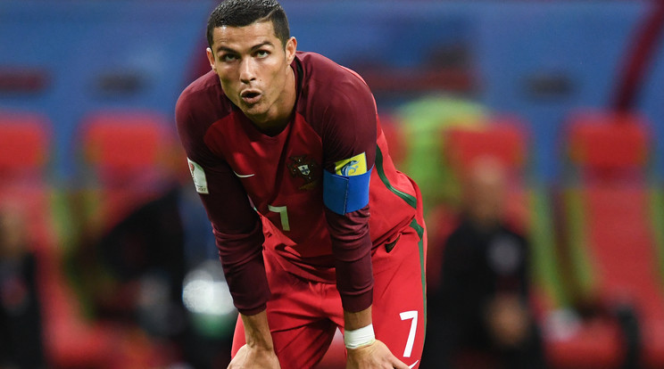Ronaldo talán még maga sem hiszi el ezt az összeget /Fotó: AFP