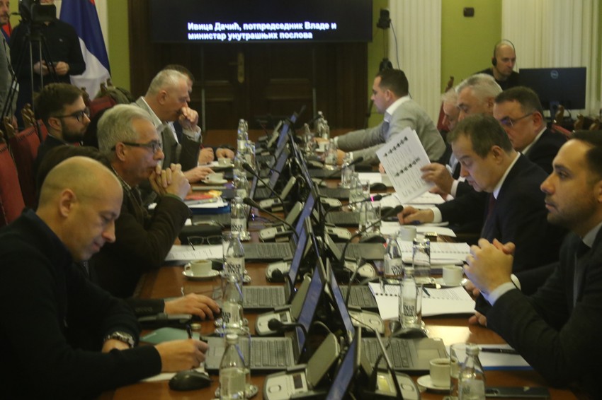 Sednica Odbora Skupštine Srbije za odbranu i unutrašnje poslove