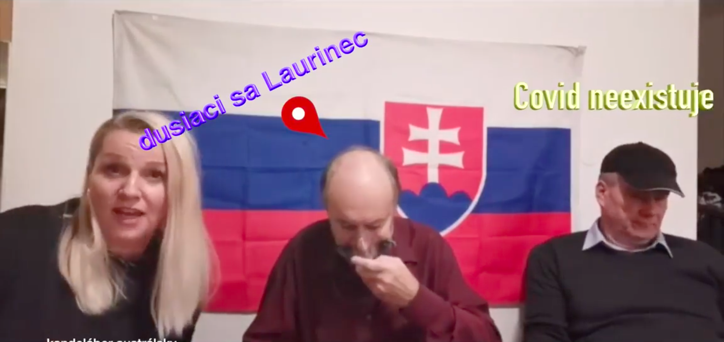 Milan Laurinec si vo videu musel nasadiť kyslíkovú masku, pretože sa rozkašľal.