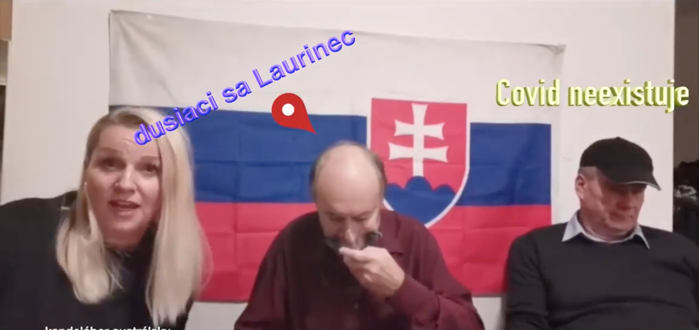 Milan Laurinec si vo videu musel nasadiť kyslíkovú masku, pretože sa rozkašľal.