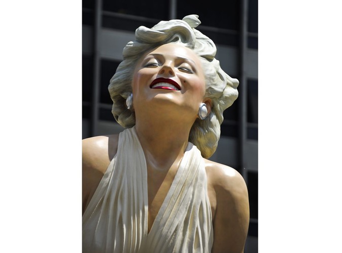 Posąg Marilyn Monroe w Chicago