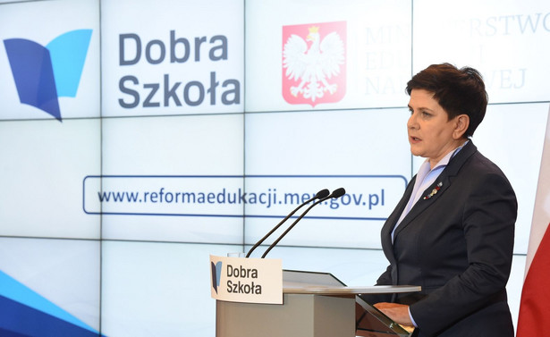 Rząd przyjął projekty ustaw wprowadzających reformę edukacji. Szydło: Jesteśmy przygotowani