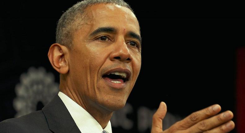 U.S. President Barack Obama holds a press conference at the conclusion of the APEC Summit in Lima, Peru November 20, 2016.