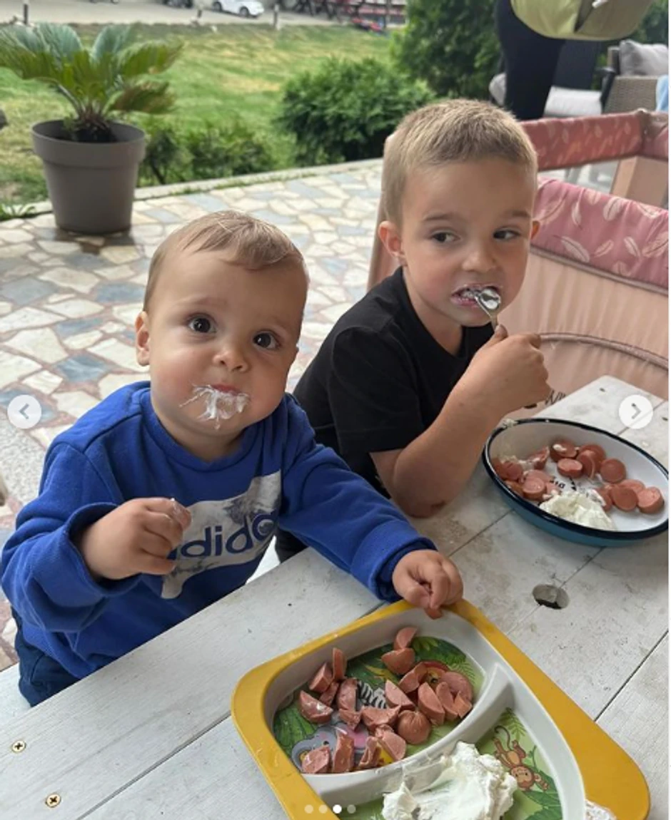 Krstan i Željko Ražnatović