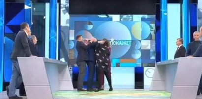 Polak uderzony w twarz w rosyjskiej telewizji. O co poszło?