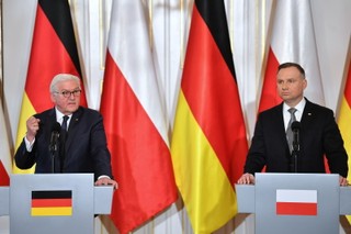 Steinmeier po spotkaniu z Dudą: Niemcy i Polska stoją ramię w ramię; jesteśmy solidarni z Ukrainą