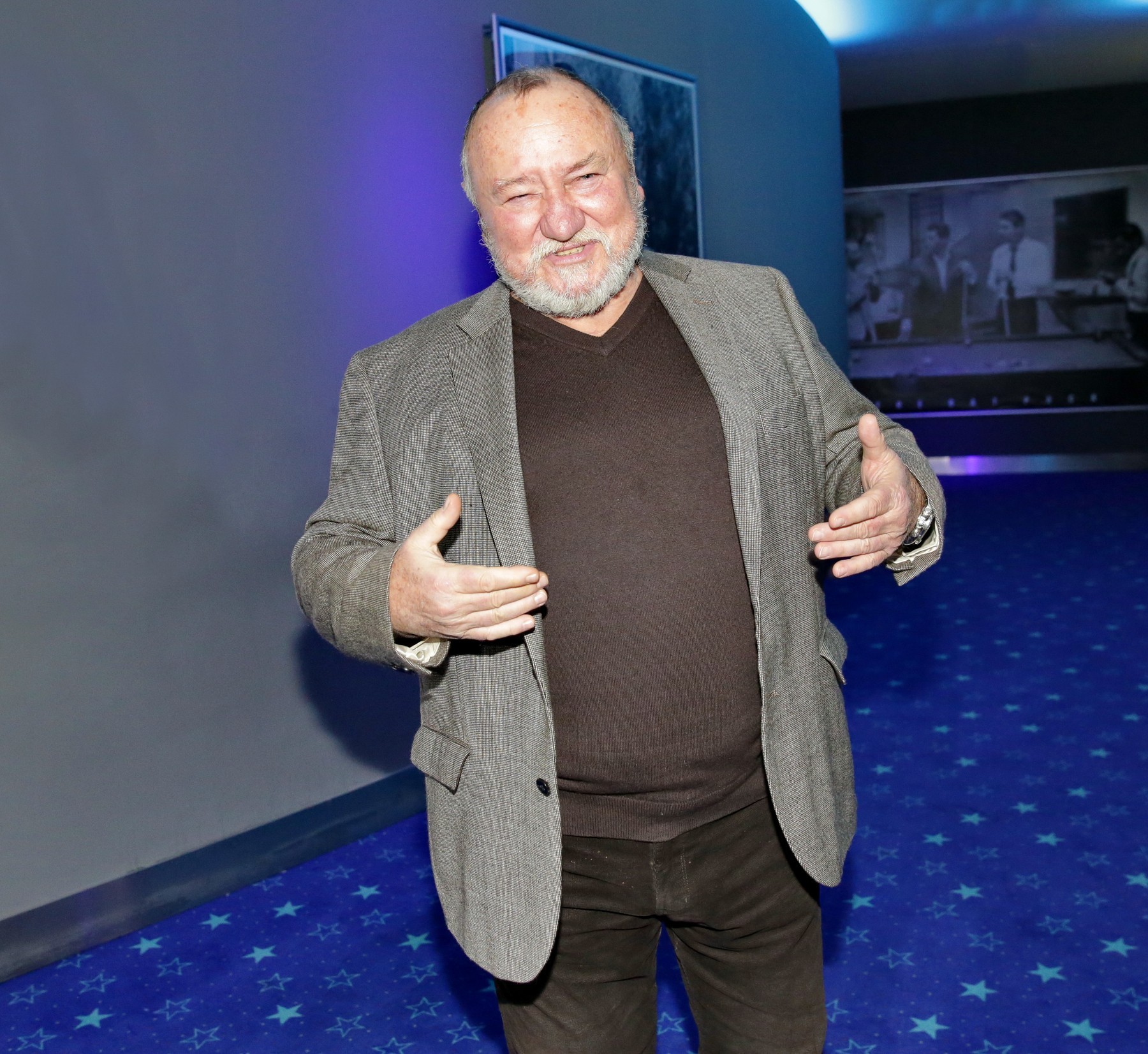 Herec Vítězslav Jandák.