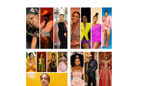 Nigerian celebrities and their stylists [Instagram]