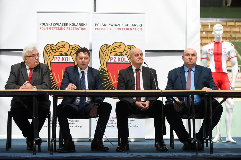 Konferencja prasowa Polskiego Zwiazku Kolarskiego