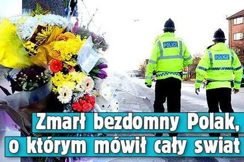 Zmarł bezdomny Polak, o którym mówił cały świat...