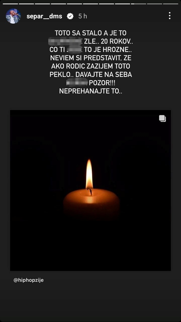 Separ reaguje na smrť muža († 20) počas hudobného festivalu.