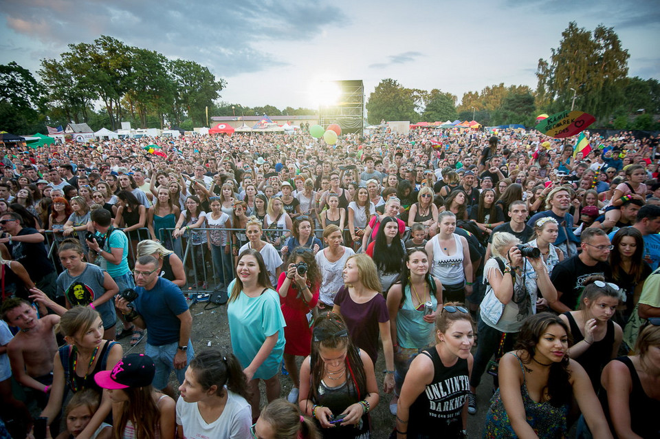 Ostróda Reggae Festival: publiczność na festiwalu