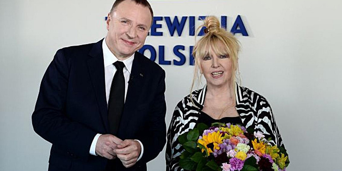 Jacek Kurski i Maryla Rodowicz