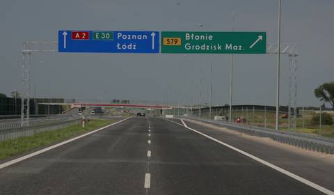 Autostrada A2: poszerzenie odcinka z Warszawy do Łodzi pod znakiem zapytania