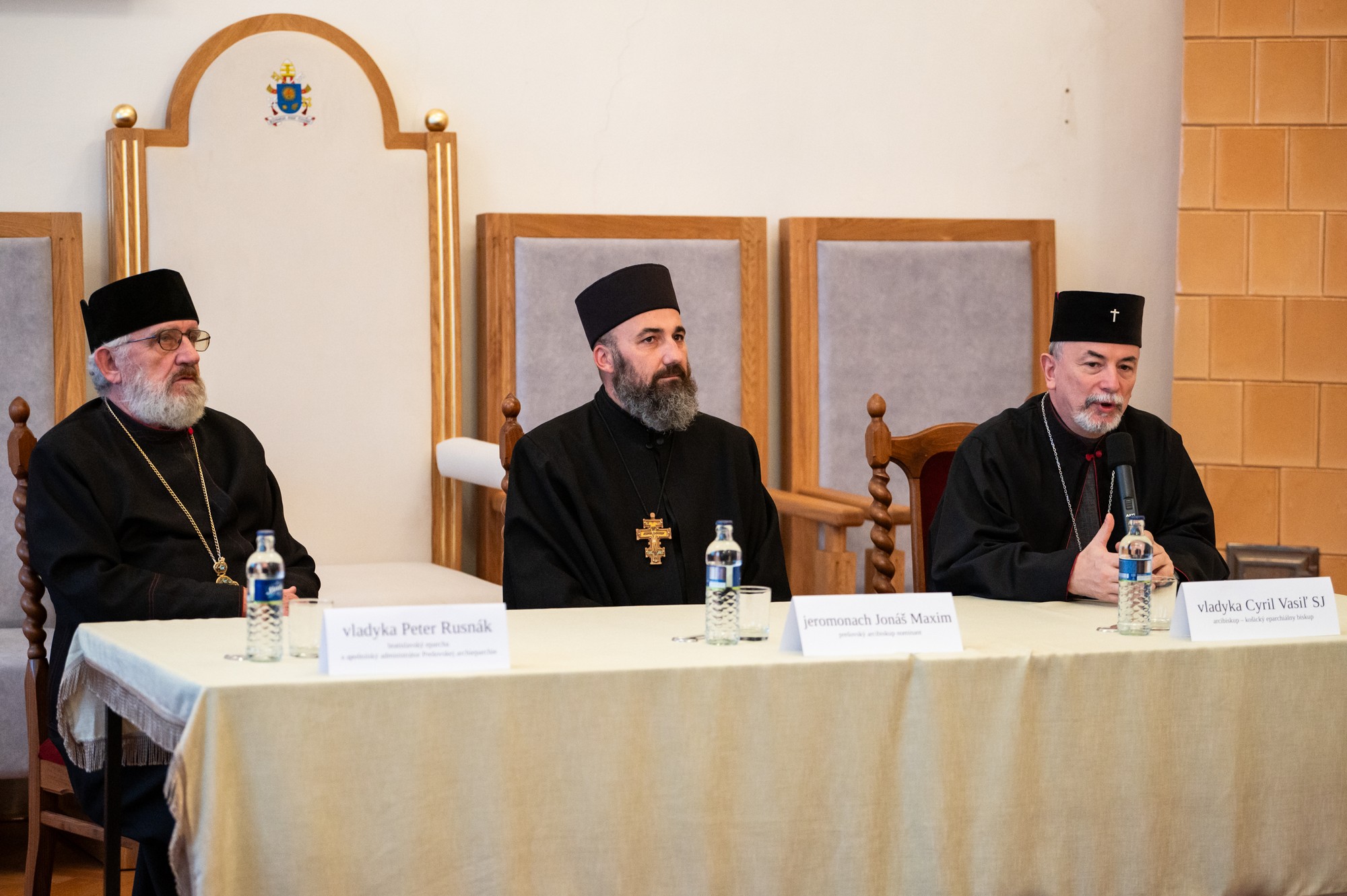 Novozvolený prešovský arcibiskup Jonáš Maxim.