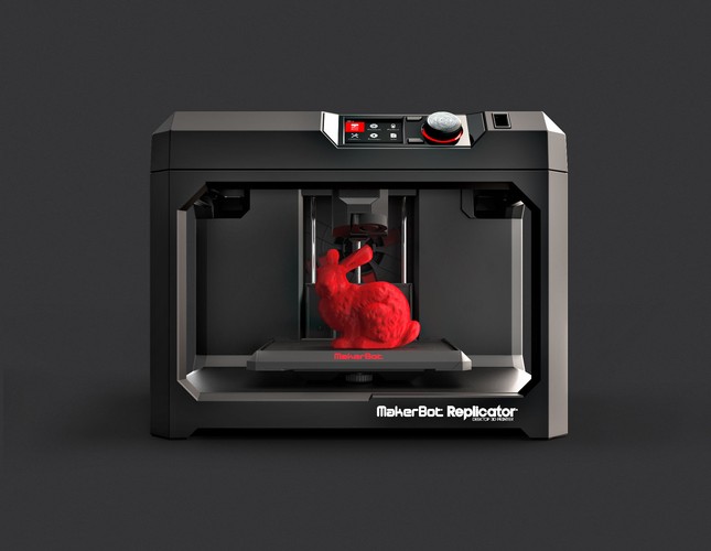 <b>Najlepszy Produkt Przyjazny Użytkownikowi: MakerBot Replicator Desktop 3D Printer</b>
<br><br>
Drukarek 3D na rynku pojawia się coraz więcej. Jak dotychczas ich największym problemem był jednak wygląd i mało przyjazny użytkownikowi interfejs. Urządzenie firmy MakerBot rozwiązuje obydwa problemy.