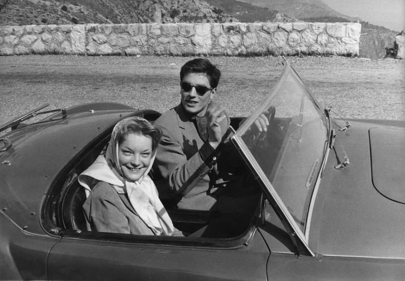 Alain Delon i Romy Schneider