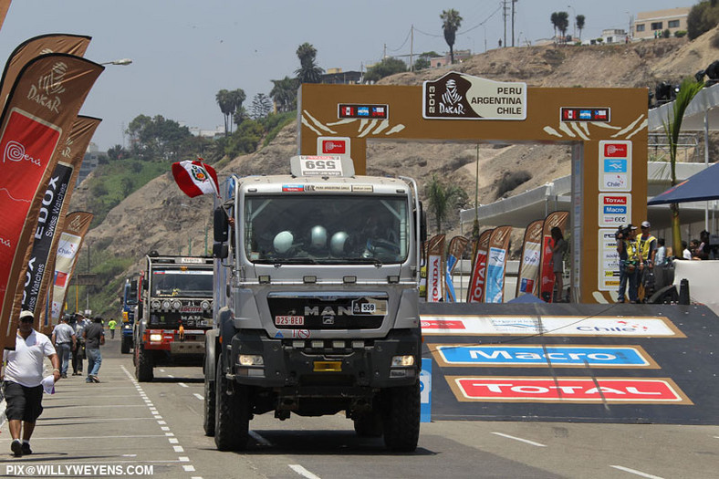 Dakar 2013: Hołowczyc i Przygoński w czołówce (I etap. wyniki, galeria)