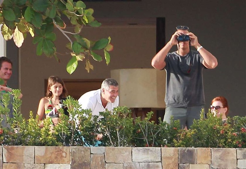 Clooney z Crawford na wakacjach