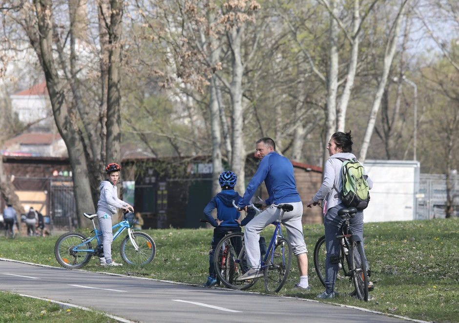 Gužva na Adi Ciganliji