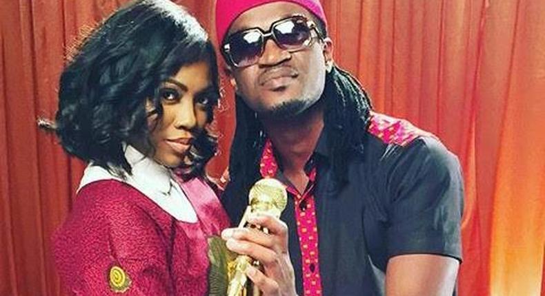 Tiwa Savage and Paul Okoye for family planning campaign titled, Getting together