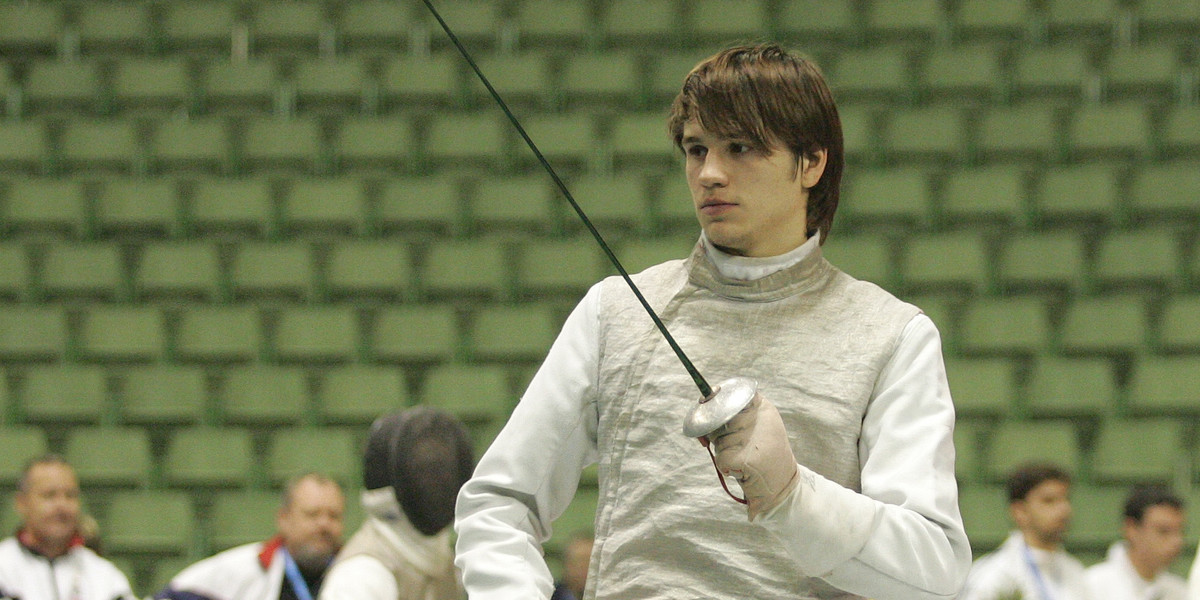 Michał Majewski to drużynowy mistrz Europy z 2008 roku we florecie.