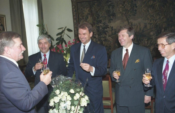 Piotr Buchner, Jan Kulczyk, Jan Wejchert, Witold Zaraska