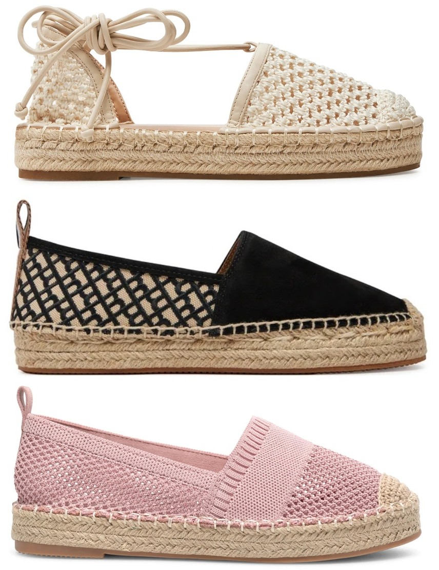 modne espadryle