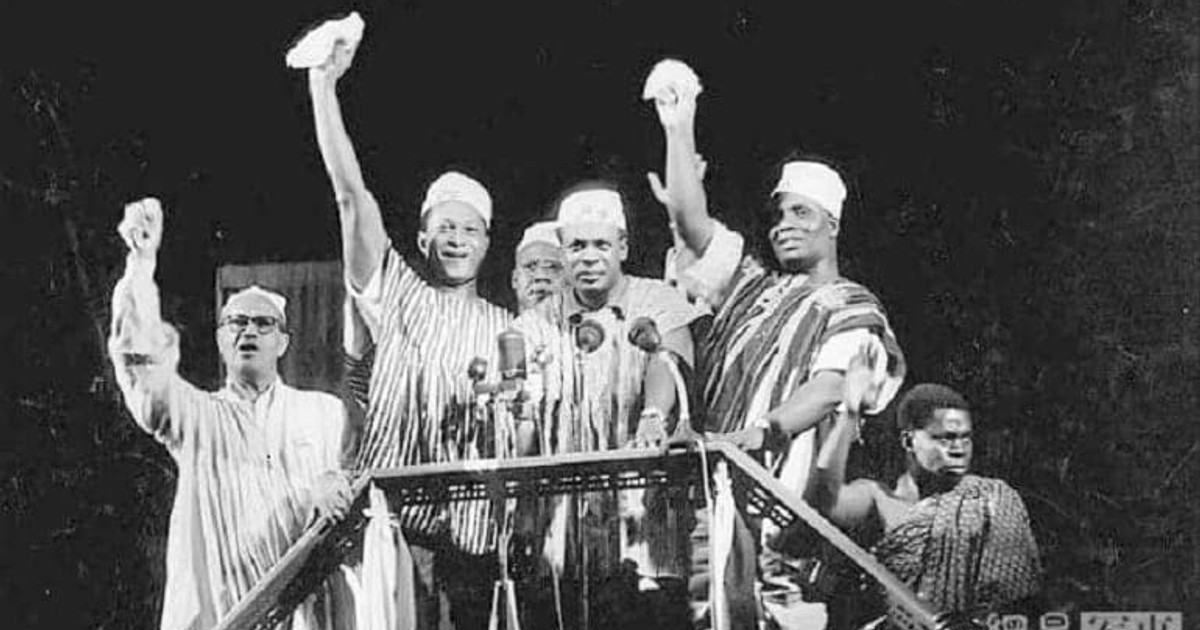 Here's the first independence speech delivered by Dr. Kwame Nkrumah in ...