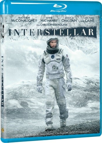 "Interstellar" - okładka Blu-ray