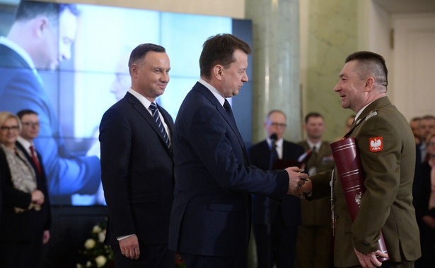 Prezydent Duda wręczył nominacje generalskie