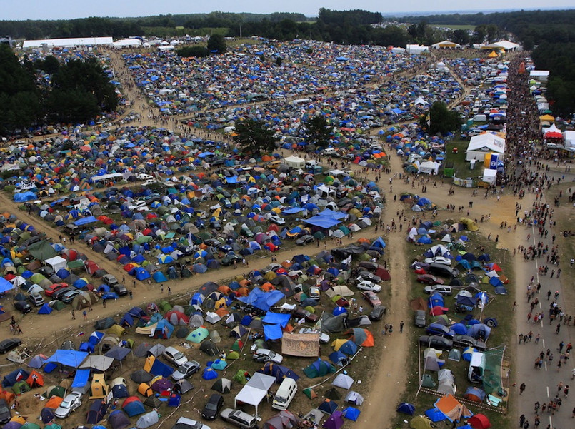 Przystanek Woodstock to największy w Polsce i jeden z największych w Europie festiwali muzycznych