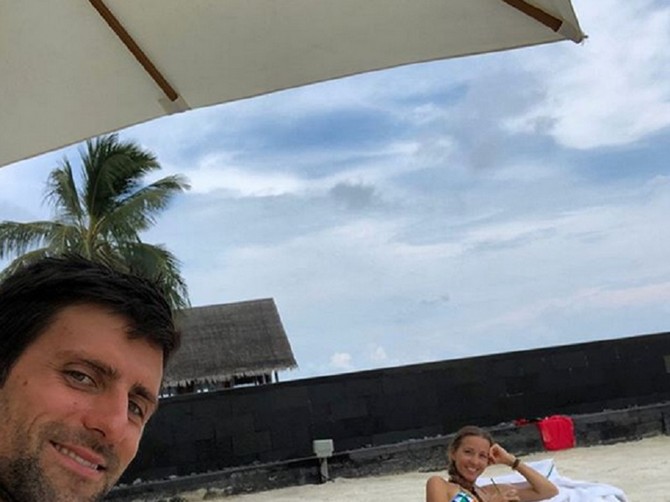 Jelena i Novak Đoković