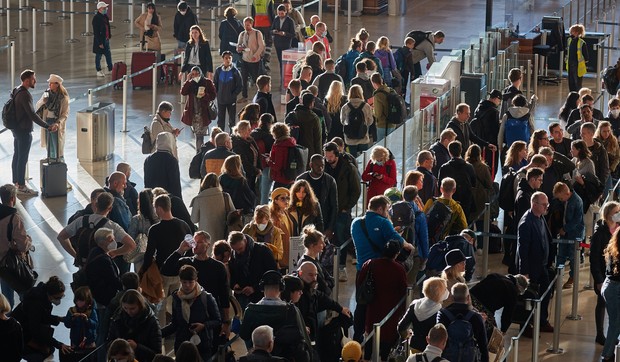 Velike gužve na aerodromima u Evropi