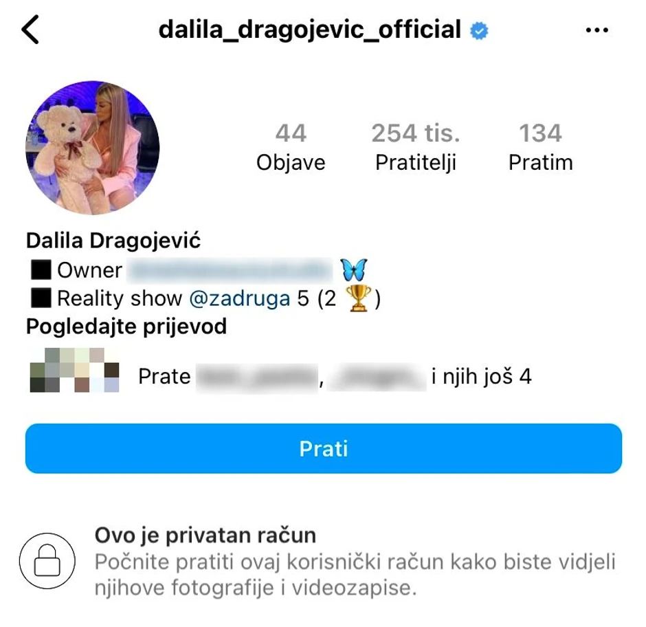 Dalilin profil
