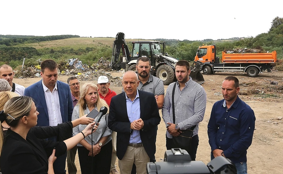 Gradonačelnik Radojičić u Ripnju