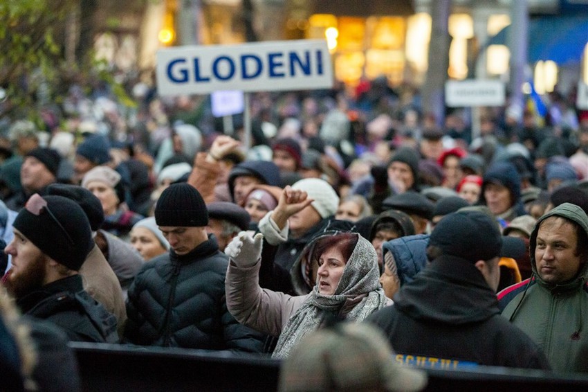 Protest u novembru u Kišinjevu, Moldavija