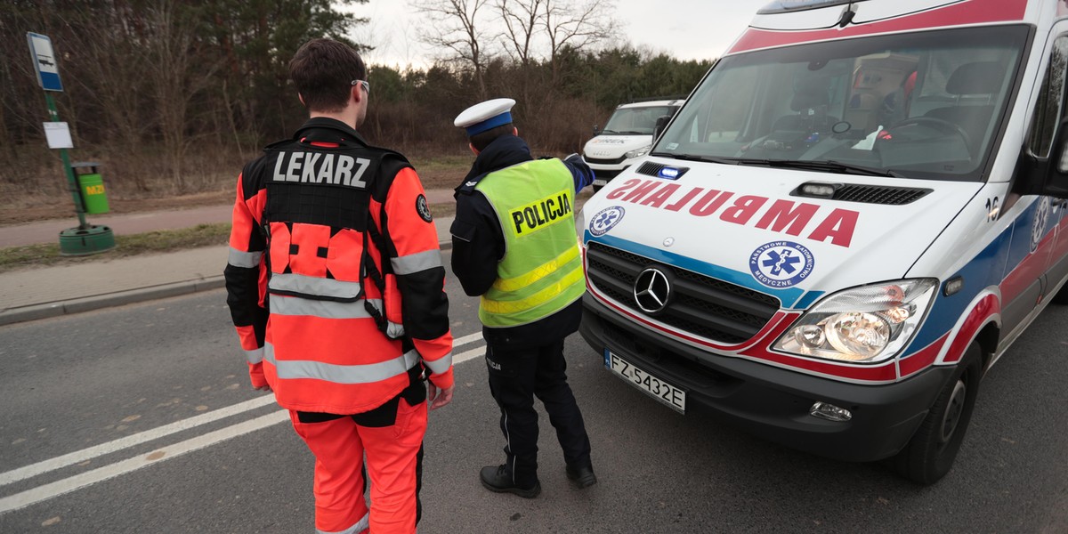 Horror na drodze. Dziecko wbiegło pod ciężarówkę